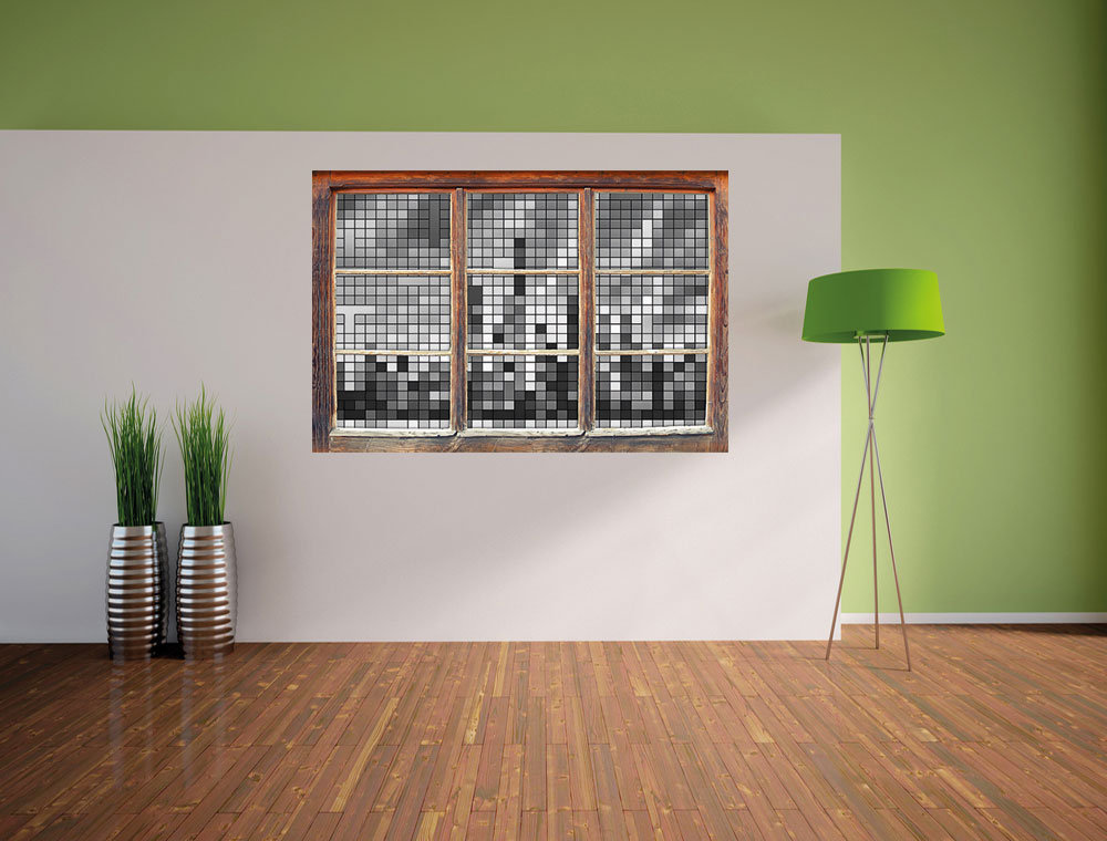 Wandtattoo New York Pixel Skyline