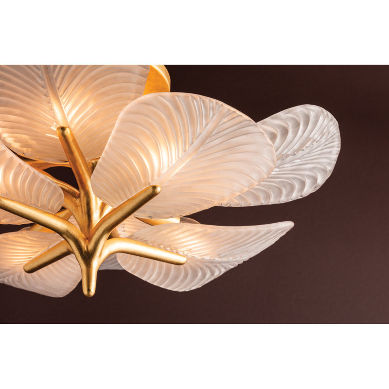 KAMAL Semi Flush, 13.5" H x 28.5" W x 28.5" D
