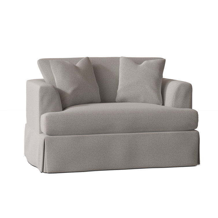 Lucia Slipcovered Chair and a Half