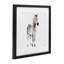«Minimal Zebra Foal», reproduction encadrée sous verre, conception de Roozbeh-2034105743-2034105729