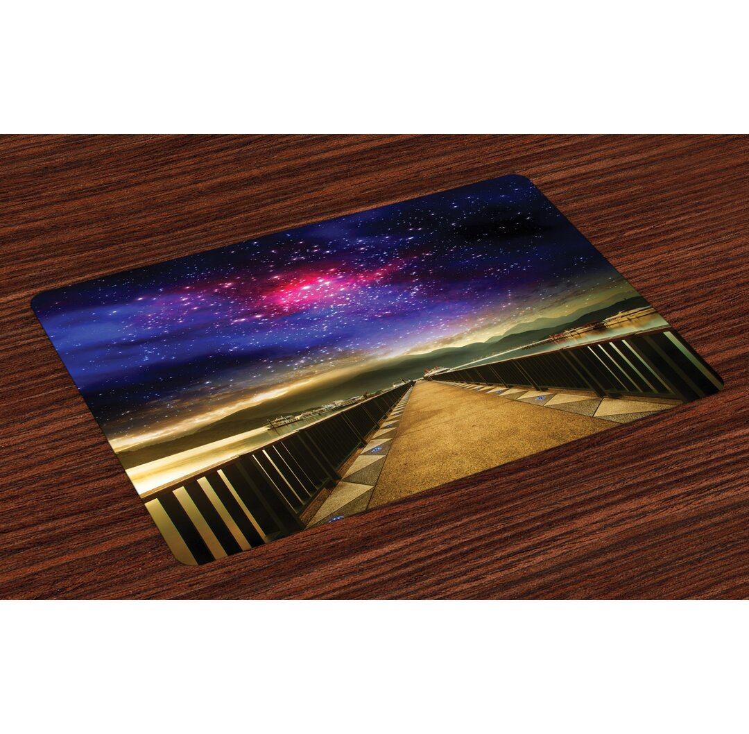 Platzmatten, Galaxy Cosmos-Brücke, Universum, Pale Brown Pink