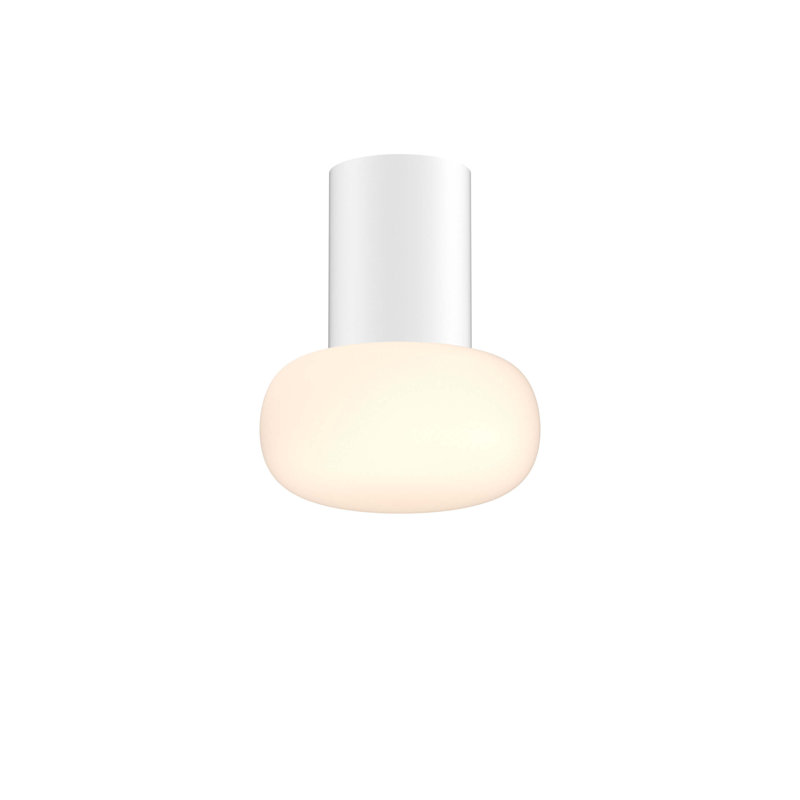 Plafonnier modulaire pilier 8 pouces, White
