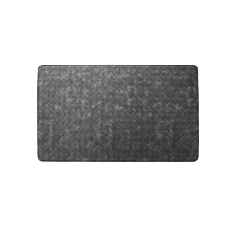 Tapis anti-fatigue Voegele, Rectangle 1 pi 6 po x 2 pi 6 po, Gris foncé