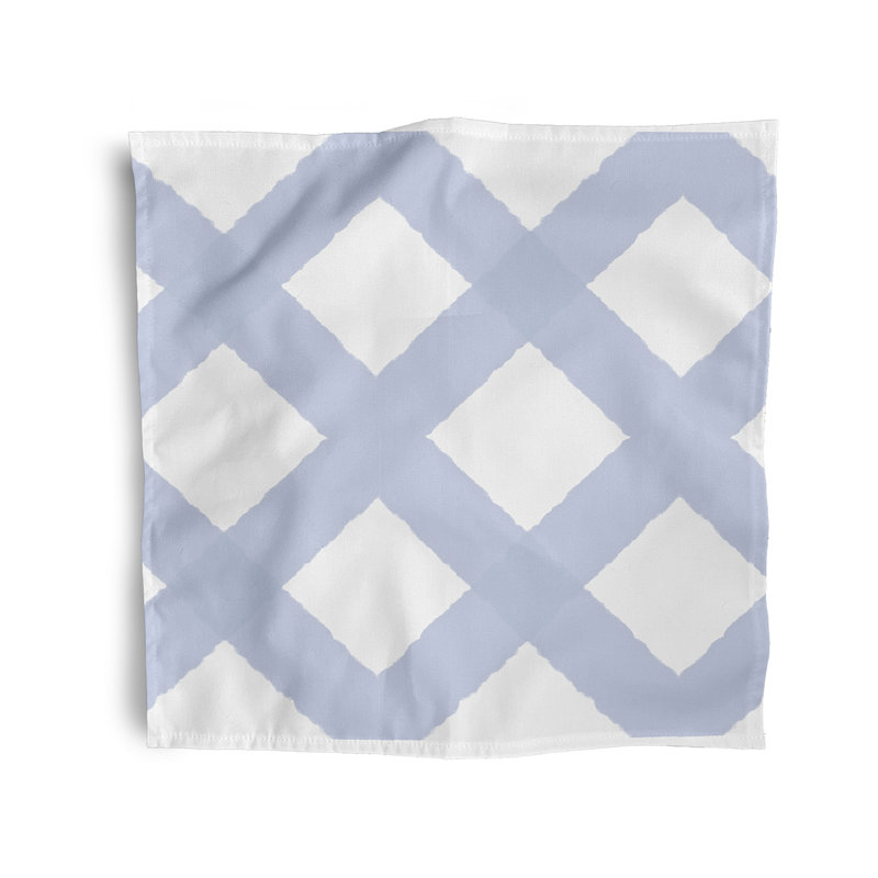 Lakela X Marks the Spot Napkins, Blue