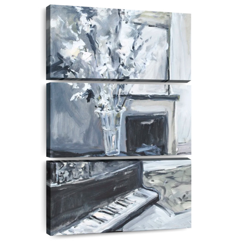 Abarca Piano Blues III, H 45 po x l 28 po