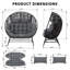 Fauteuil en rotin 2 personnes Lomore