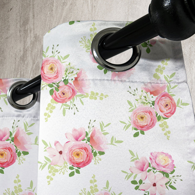 Sateen Blackout Curtains / Drapes Pair, 50" W x 120" L