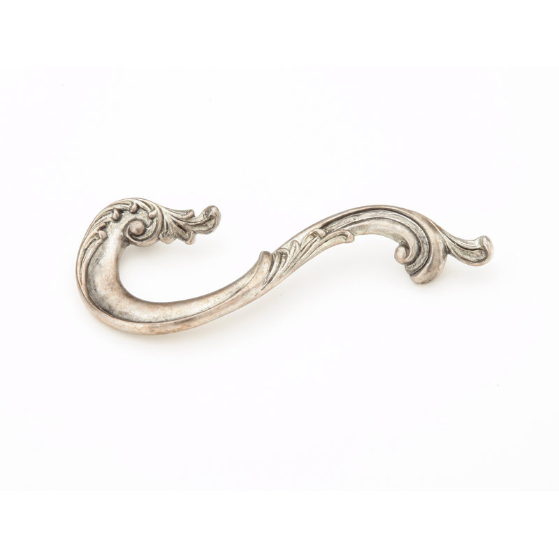 French Court Novelty Pull, Monticello Silver