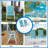 Blue Metal Folding Beach Chair(Set Of 4)