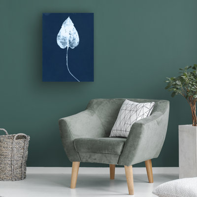 Winston Porter Jason Johnson Cyanotype Leaf III Canvas Wall Art WAG37676
