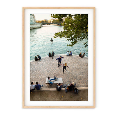 Happy Hour, Paris - Picture Frame Photograph on Paper