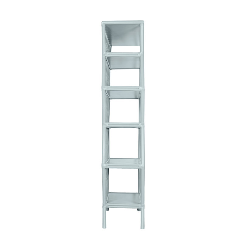 Bibliothèque étagère Newtown H 80,5 "x l 36", Bleu clair
