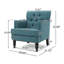 Fauteuil club capitonné
