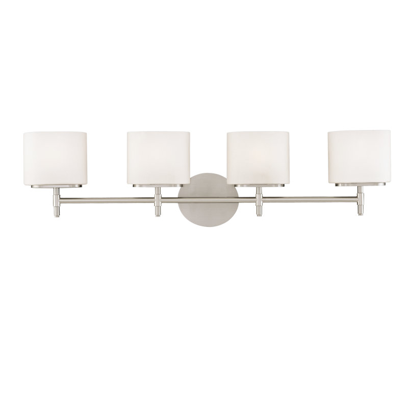 Éclairage pour meuble-lavabo 4 lumières Trinity, Chrome poli