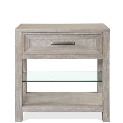 Korn 28'' W Solid Wood Nightstand