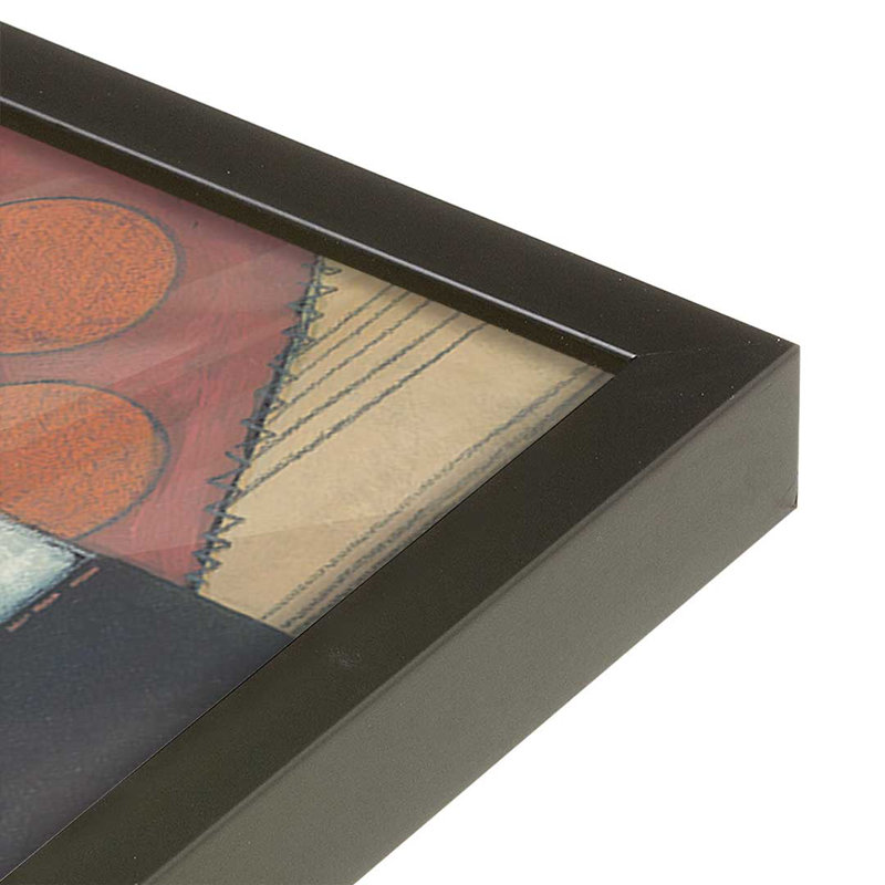 «Halloween Jack O'Lantern» par Bernadette Deming, reproduction d'art d'Halloween, L 18 po x H 24 po, Noir