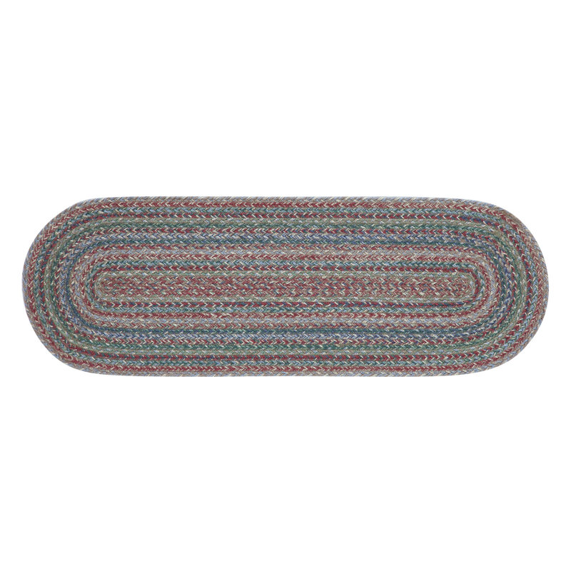 Tapis de couloir Milja, L 24 po x l 8 po, Vert