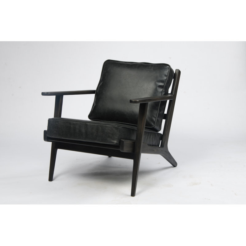 Chaise longue King Brooks avec structure noire Irondale