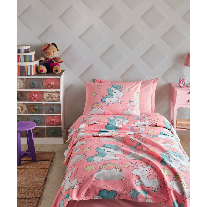 Couvre-lit simple en coton de qualité supérieure, 61 x 79 | 100% coton, 280 g / m² | Lavable à la machine à 86 ° F | Tissu non élastique, doux et respirant | Idéal pour les chambres confortables et les chambres d'amis