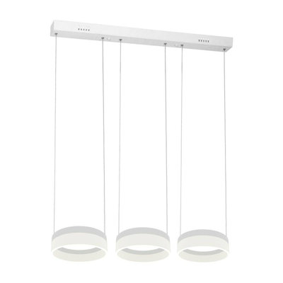 Wulfram 3 - Light White Crystal Pendant