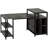 68 Inch Office Table Computer Desk Workstation Bookshelf With CPU Stand-628774089