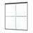 Bypass Shower Door, 50 - 54"X70", 1/4" Tempered Glass, Matte Black, Handle, Nano Easy Clean, Collision, Leak-, Simple Install Process Sliding Black Finish, Quality Stainless Steel Care, Leakage,-124897936