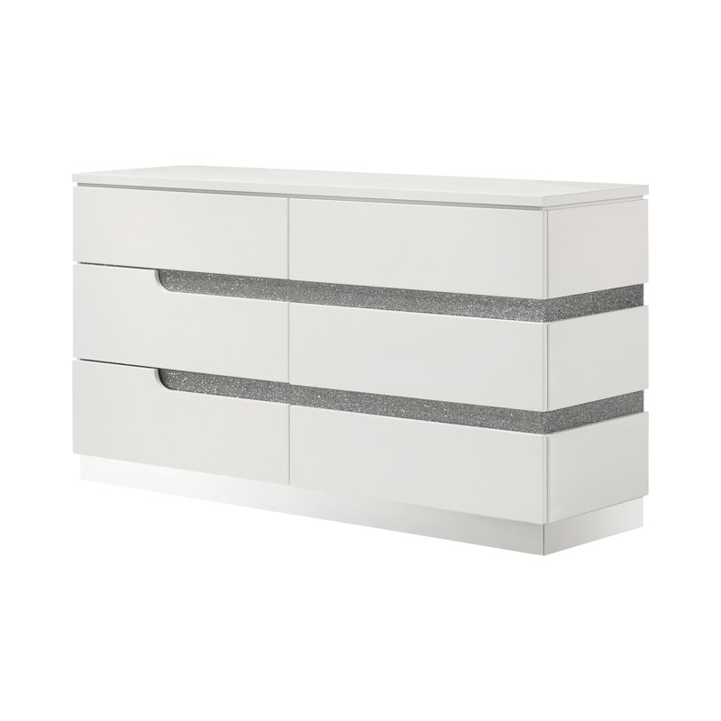 Commode double 6 tiroirs 62,99 po Arielah