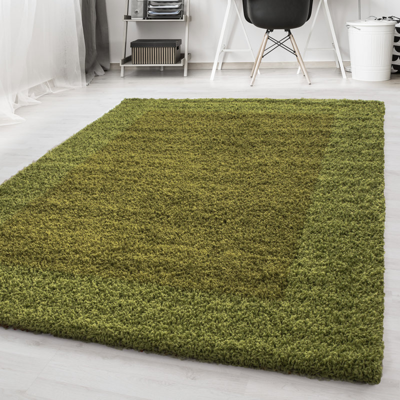 Riam Solid Colour Shag Area Rug, Rectangular 300 x 400cm