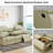 Orestus 82 " Faux Leather Sofa Reclining-364371124
