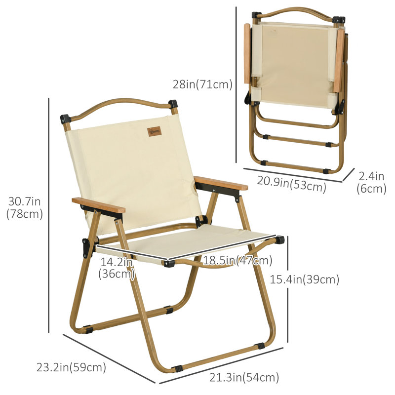 Chaise de camping Shannequa