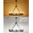 8 - Light Dimmable Wagon Wheel Chandelier-267071755