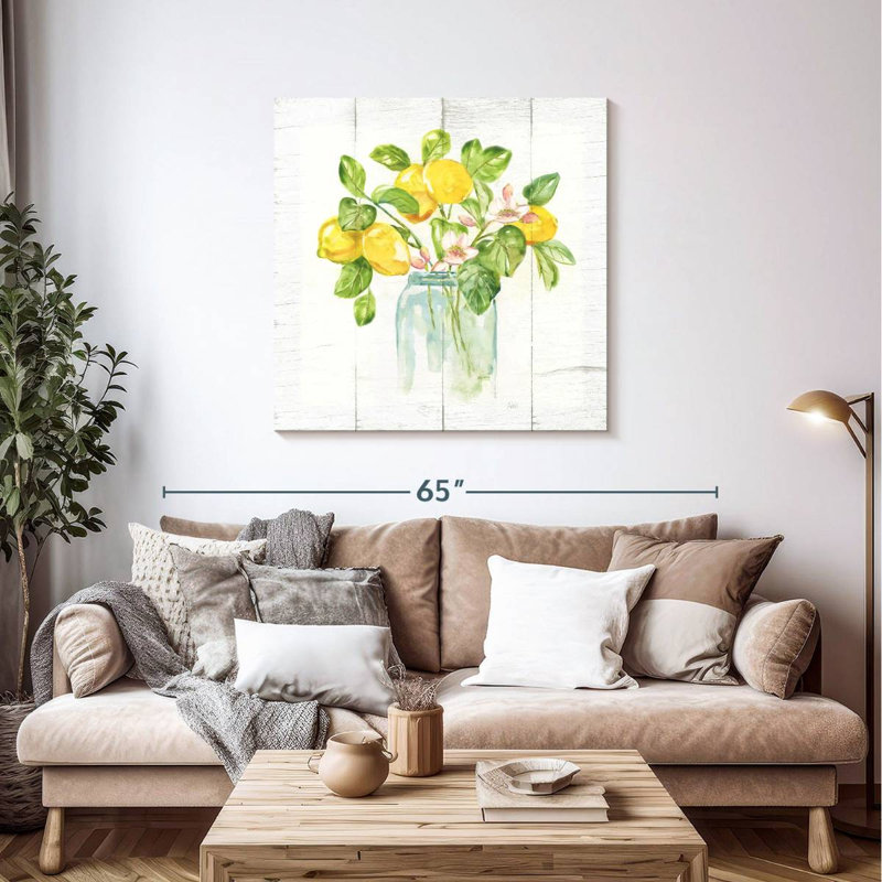 Branches de citron Yarlin I, H 39 po x l 39 po