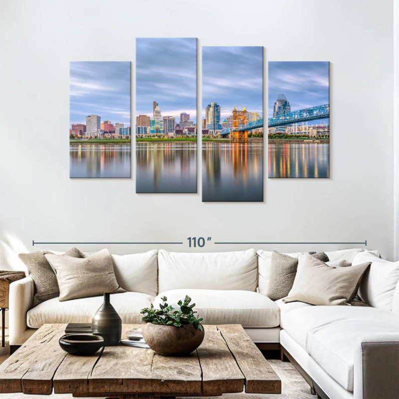 Arney Cincinnati River Skyline