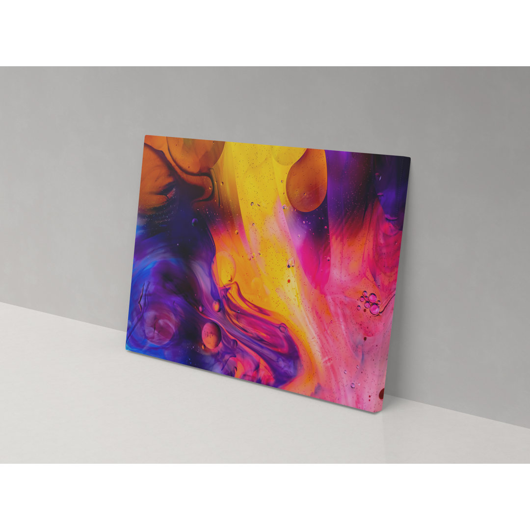 Droplets Of Colour Canvas