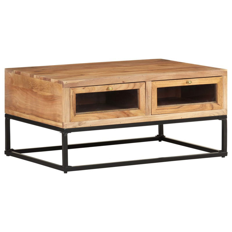 Table basse simple avec rangement Baronne