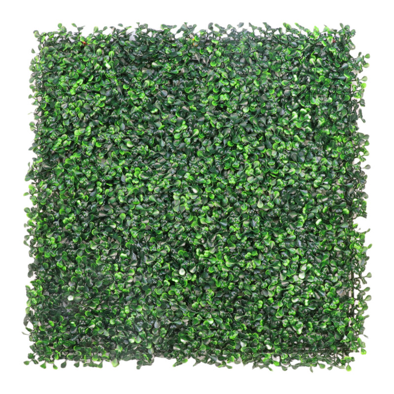 Panneaux muraux artificiels en bois de buis artificiel 20 pièces x 20 pouces Pretor