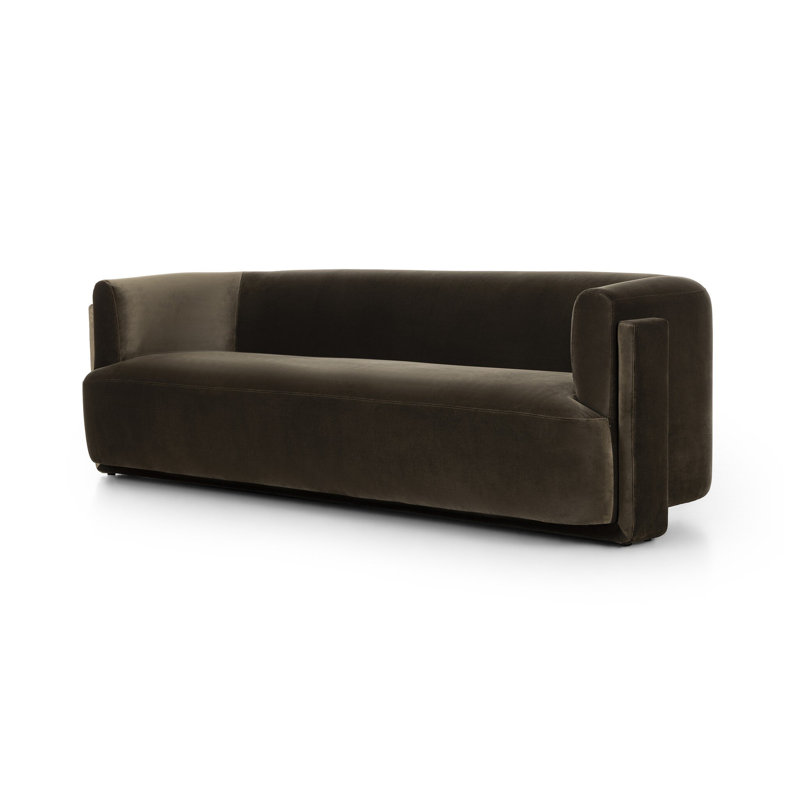 Hartley 95" Sofa, Surrey Olive Velvet