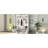 Modern Hallway Hall Tree With Metal Hooks And Storage Space, Multi-Functional Entryway Coat Rack With Shoe Cubbies, White-388405773