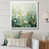 White Single Picture Framed