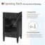 Meuble-lavabo 18 po avec lavabo en céramique-126658128