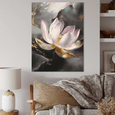 Rose lotus floral, sérénité II