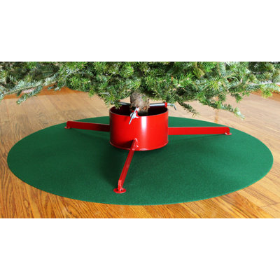 Tapis de protection pour pied d'arbre de Noël - absorbant / imperméable / lavable à la machine