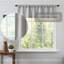 Cantonnière en toile de jute gris tourterelle-1035404457