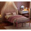 Lit plateforme en métal avec tête et pied de lit Sweet Heart, rangement sous le lit, aucun sommier nécessaire, meubles de chambre pour garçons et filles-1191739076-1191739077