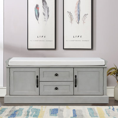 Banc de rangement 2 tiroirs et 2 armoires Ardilia Classic