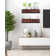 Emerald Lee 2 Piece Oak Floating Shelf