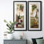 Cadre photo, ensemble de peintures sur papier