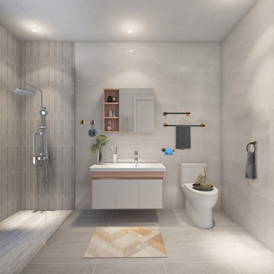 6 - Piece Bathroom Hardware Set
