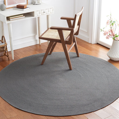 Braided 403 Area Rug In Grey / Blue