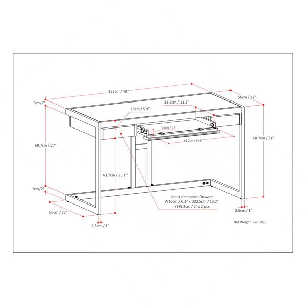 Dimensions du produit